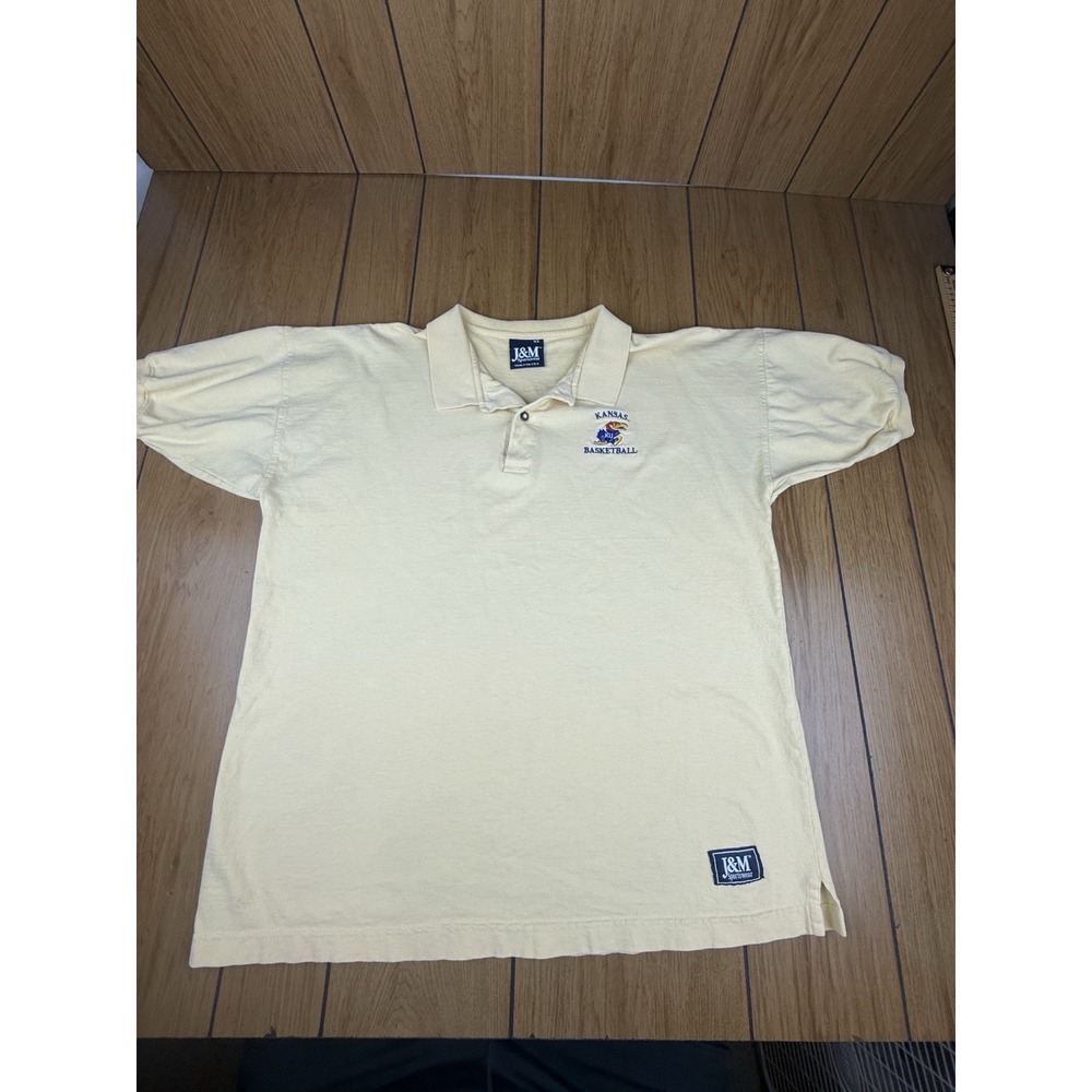 Vintage 80s-90s‎ Kansas Jayhawks Polo (Jones & Mitchell) Adult XL